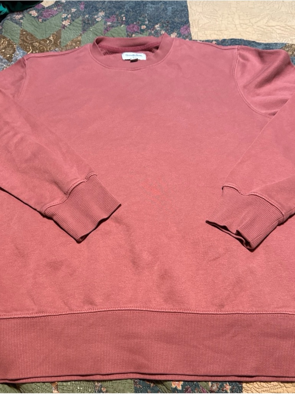Goodfellow & Co Men's Rose Crewneck Sweatshirt